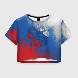 Женский топ Триколор градиент