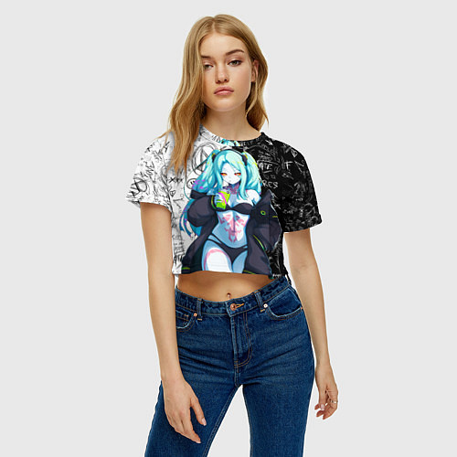 Женский топ Ребекка из Киберпанка 2077 / 3D-принт – фото 3