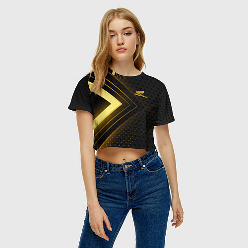 Женский топ Honda inscription / 3D-принт – фото 3