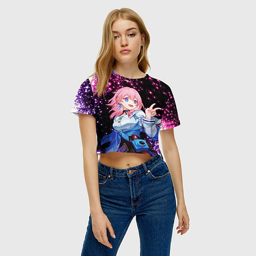 Женский топ Star rail - хонкай / 3D-принт – фото 3