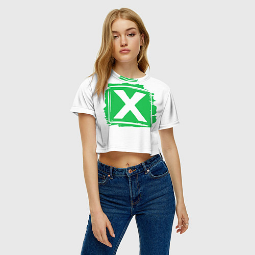 Женский топ Ed Sheeran Multiply / 3D-принт – фото 3