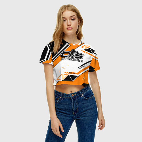 Женский топ CS 2 Азимов скин / 3D-принт – фото 3