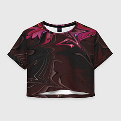 Женский топ Шоколадный расплав и желе