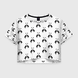 Женский топ Panda love - pattern