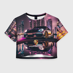 Женский топ Porshe night city