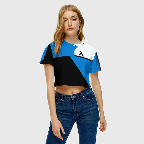 Женский топ Half life geometry steel valve / 3D-принт – фото 3