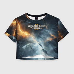 Женский топ Kingdom Come Deliverance 2 молнии