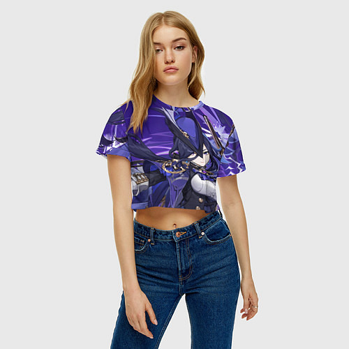 Женский топ Genshin Impact Clorinde / 3D-принт – фото 3