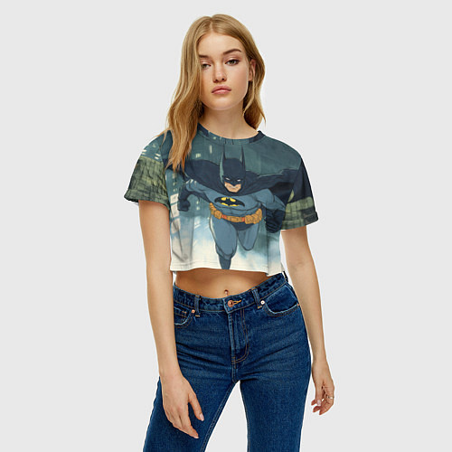 Женский топ Бэтмен старый стиль / 3D-принт – фото 3