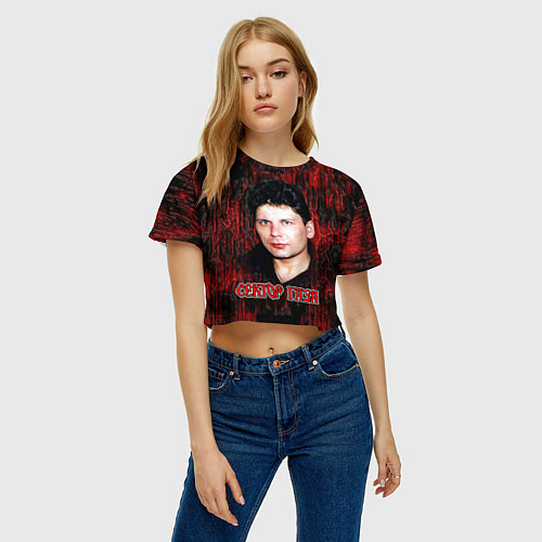 Женский топ Сектор газа фото Юрий Хой / 3D-принт – фото 3