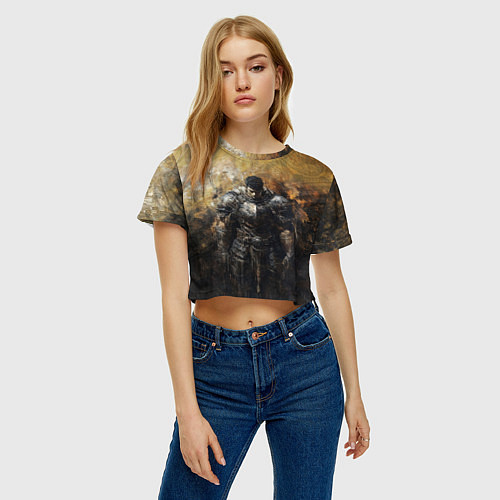 Женский топ Воин Гатц в броне / 3D-принт – фото 3