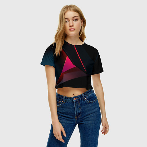 Женский топ Geometric shapes / 3D-принт – фото 3
