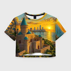 Женский топ Баку сплетение эпох на закате