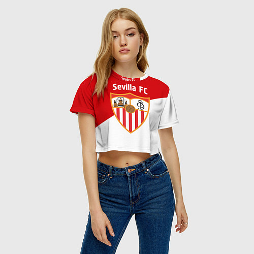 Женский топ Sevilla FC / 3D-принт – фото 3