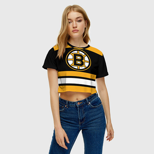 Женский топ Boston Bruins / 3D-принт – фото 3