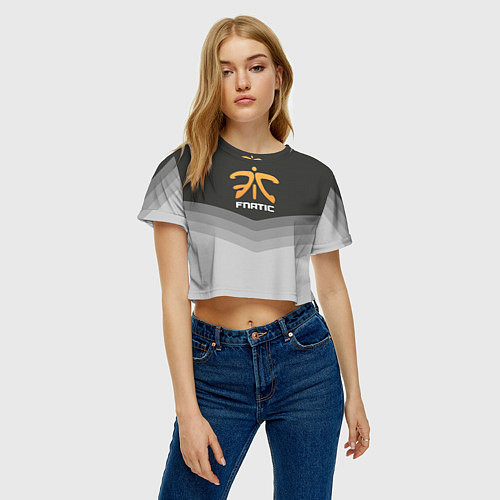 Женский топ Fnatic Uniform / 3D-принт – фото 3