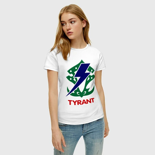 Женская футболка Orc Fighter - Tyrant / Белый – фото 3