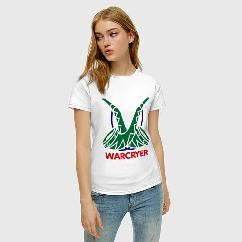 Женская футболка Orc Mage - Warcryer / Белый – фото 3