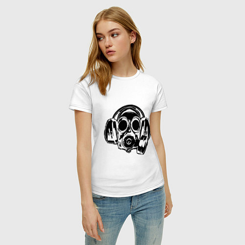 Женская футболка Toxic DJ / Белый – фото 3