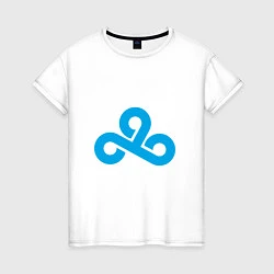 Футболка хлопковая женская Cloud 9, цвет: белый