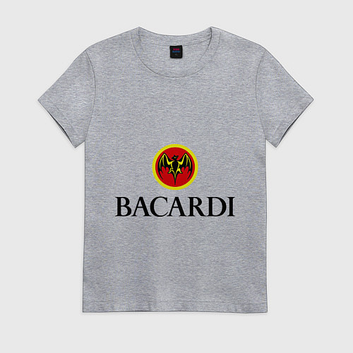 Женская футболка Bacardi / Меланж – фото 1