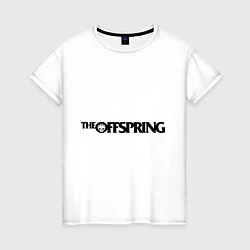 Футболка хлопковая женская The Offspring, цвет: белый