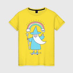 Женская футболка Skate mage
