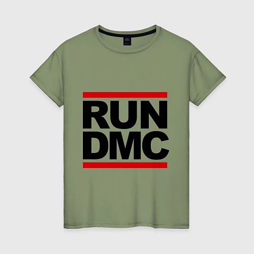 Женская футболка Run DMC / Авокадо – фото 1
