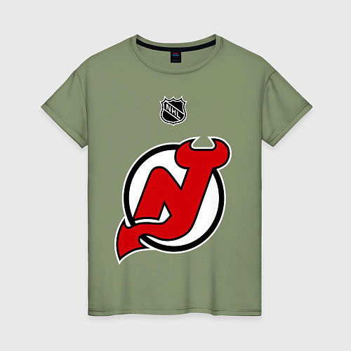 Женская футболка New Jersey Devils: Kovalchuk 17 / Авокадо – фото 1