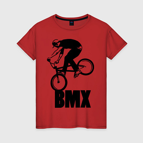 Женская футболка BMX 3 / Красный – фото 1