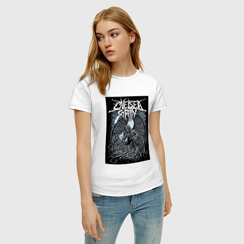 Женская футболка Chelsea Grin: Grim Reaper / Белый – фото 3