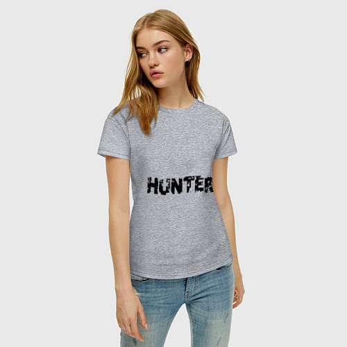 Женская футболка Wild Hunter / Меланж – фото 3