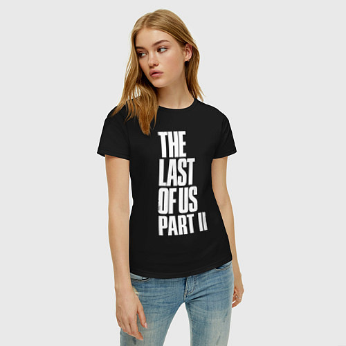 Женская футболка The Last of Us: Part II / Черный – фото 3