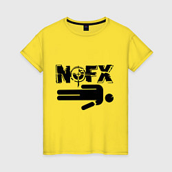 Женская футболка NOFX crushman