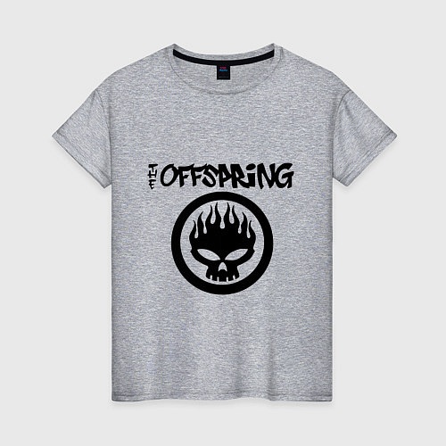 Женская футболка The Offspring / Меланж – фото 1