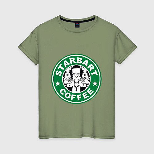 Женская футболка Starbart / Авокадо – фото 1