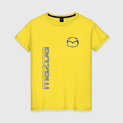 Футболка хлопковая женская Mazda Style, цвет: желтый