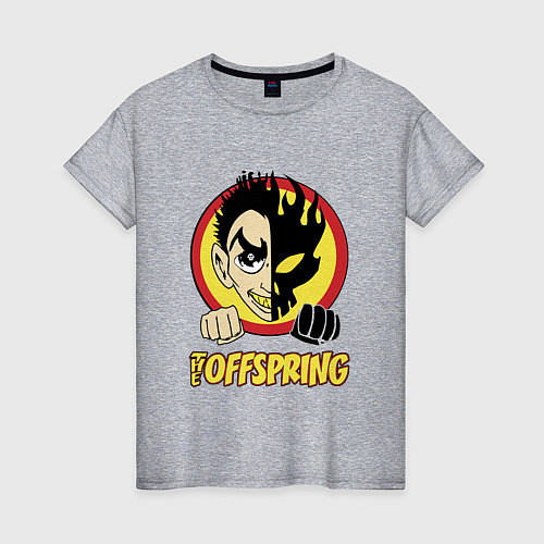 Женская футболка The Offspring Boy / Меланж – фото 1
