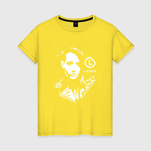 Женская футболка Lusine Gevorkyan / Желтый – фото 1