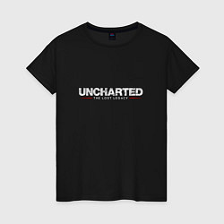 Футболка хлопковая женская Uncharted Legacy, цвет: черный