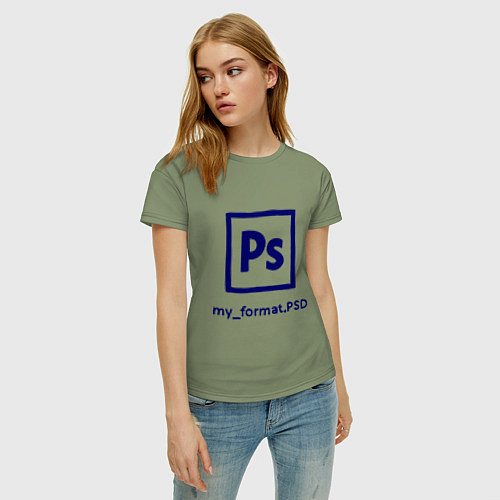 Женская футболка Photoshop / Авокадо – фото 3