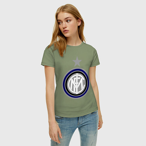 Женская футболка Inter FC / Авокадо – фото 3