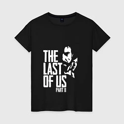 Футболка хлопковая женская The last of us: Part II, цвет: черный