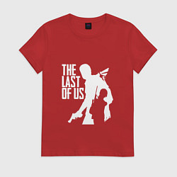 Футболка хлопковая женская THE LAST OF US, цвет: красный
