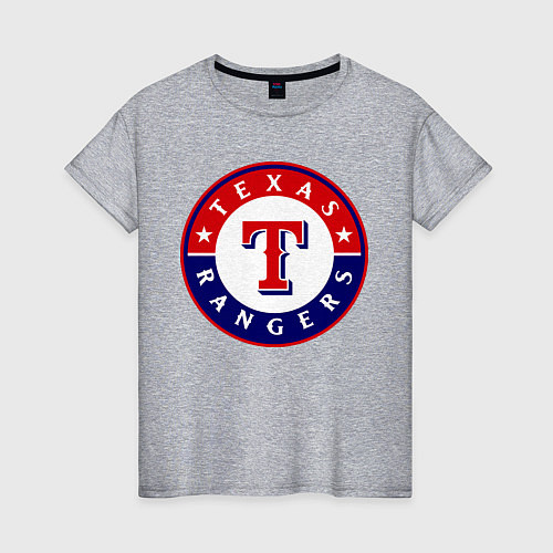 Женская футболка Texas Rangers / Меланж – фото 1