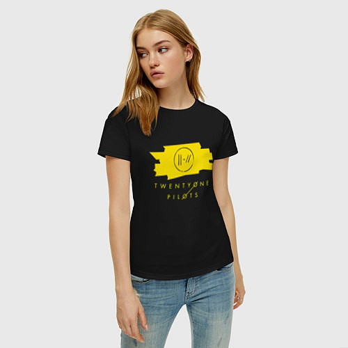 Женская футболка 21 Top: Yellow Trench / Черный – фото 3