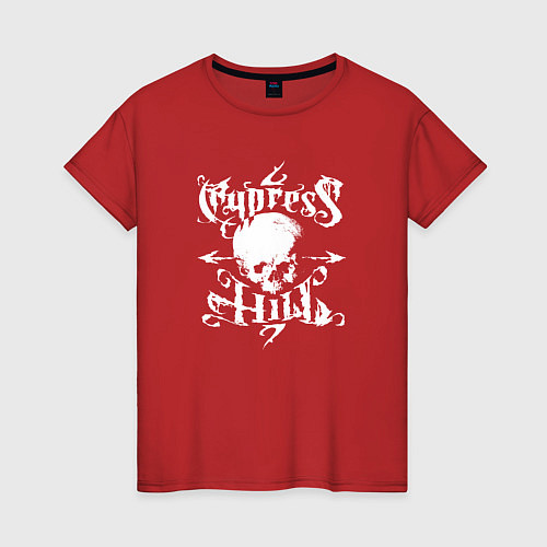 Женская футболка Cypress Hill / Красный – фото 1