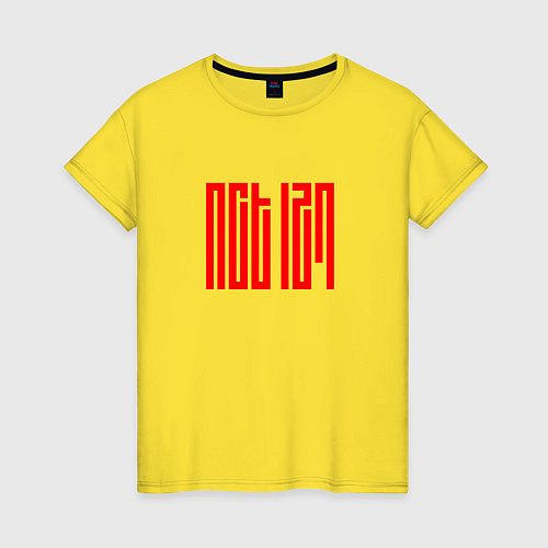 Женская футболка NCT 127 / Желтый – фото 1