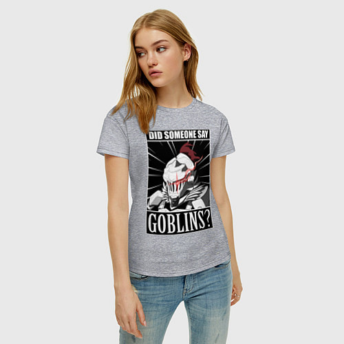 Женская футболка Убийца гоблинов 9 / Меланж – фото 3