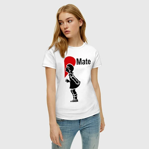 Женская футболка Soul Mate: Girl / Белый – фото 3